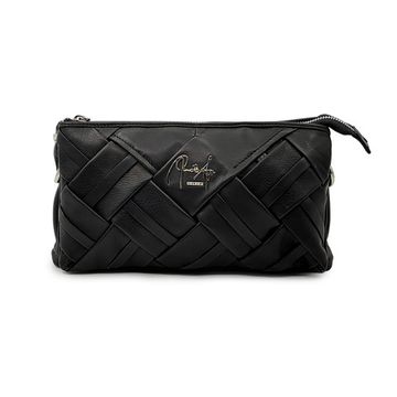 Сумка Renato Angi черная кожаная с ремнем-цепочкой - фото 1, 3401381 RA NERO