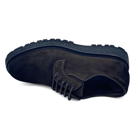 Ботинки Giampieronicola коричневые замшевые демисезонные - фото 5, J41116B GPN