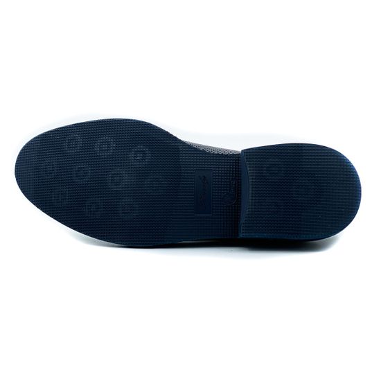 Ботинки мужские Barcly синие кожаные - фото 4, 