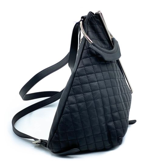 Рюкзак Renato Angi черный кожаный - фото 2, 