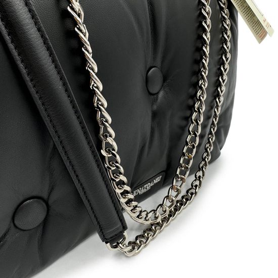 Сумка Renato Angi черная кожаная - фото 4, 3203411 RA NERO