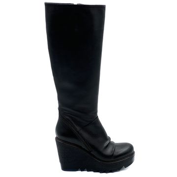 Сапоги Fru.it черные кожа байка - фото 1, 1749BM FR NERO