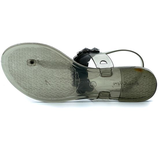 Босоножки Rosso&amp;Nero Trend из силикона c крупными камнями - фото 4, CH 2074 RNT