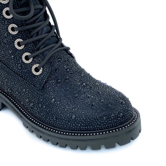 Ботинки Marcelo Lopez черные текстиль демисезонные - фото 5, 