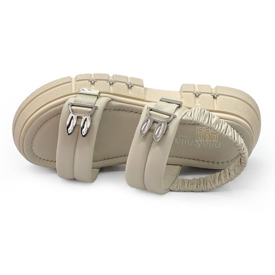 Сандалии NILA&amp;NILA кожаные бежевые - фото 5, NO1850 NIL BEIGE