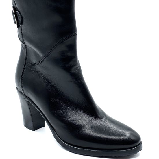 Сапоги Le Pepe черные кожаные демисезонные - фото 6, A252750 PEP NAP