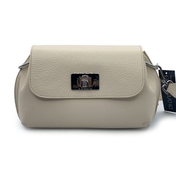 Сумка Di Gregorio бежевая кожаная - фото 1, 821 DG BEIGE