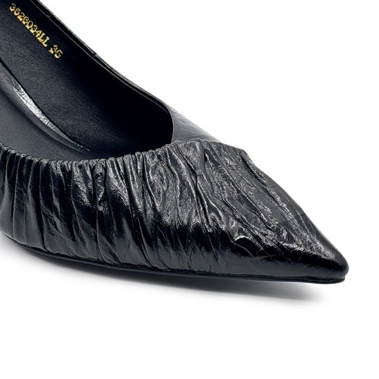 Туфли TUFFONI черные наплак кожаные - фото 6, 3526034LL TUF LAK