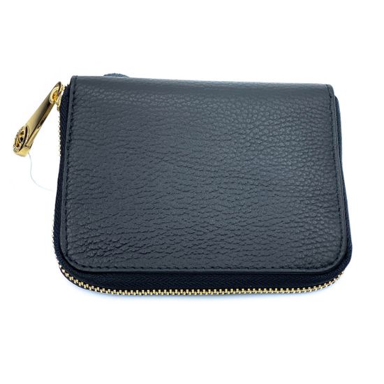 Сумка Di Gregorio черная кожаная - фото 7, 8810 DG NERO