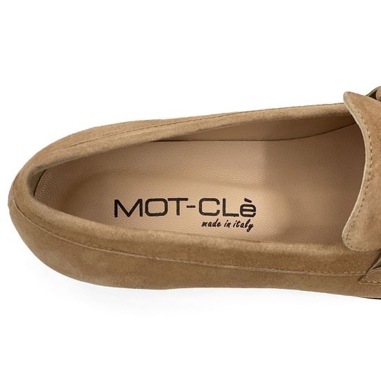 Лоферы MOTCLE коричневые замшевые - фото 7, MOT2366 MOT