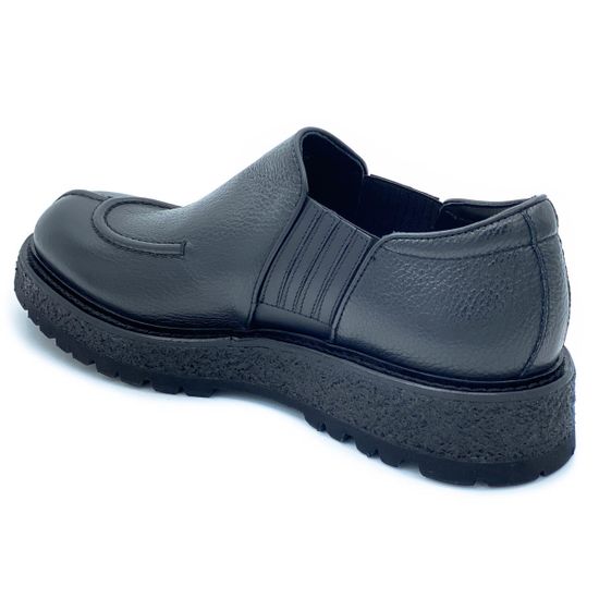 Ботинки Giampieronicola черные кожаные демисезонные - фото 3, D41114 GPN NERO