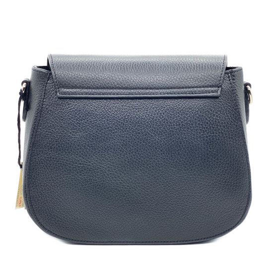 Сумка кросс-боди Renato Angi черная кожаная - фото 3, 