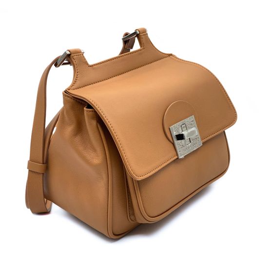 Сумка Renato Angi коричневая кожаная - фото 2, 2701281 RA CUOIO