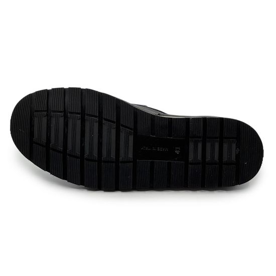 Слипоны GIAMPIERONICOLA черные кожаные - фото 4, 45402A GPN