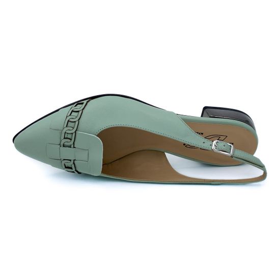 Туфли Donna Soft мятные кожаные - фото 5, MOT1976 DS EUFORIA