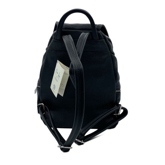 Рюкзак Renato Angi черный кожаный - фото 3, 2652001 RA NERO