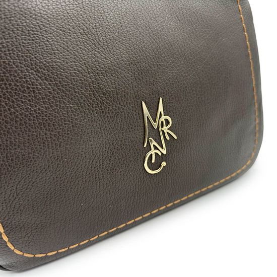 Сумка Marina Creazioni коричневая кожаная - фото 4, 