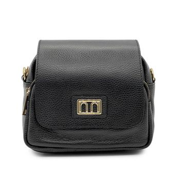 Сумка кросс-боди NILA&amp;NILA черная кожаная - фото 1, BNN7032 NIL NERO