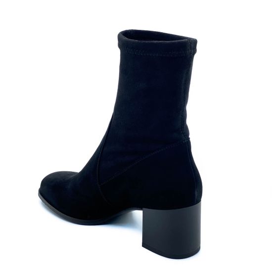 Ботильоны Cover черные замшевые байка - фото 3, 329402-1 COV