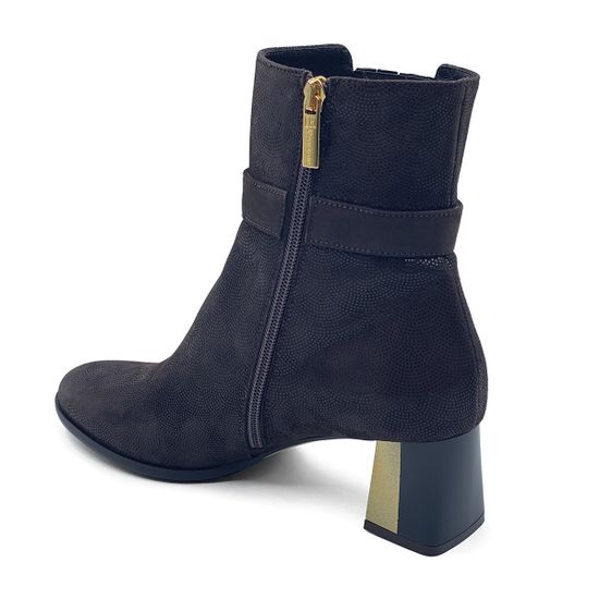 Ботильоны Ilasio Renzoni коричневые замшевые демисезонные - фото 3, 5256 IR MORO