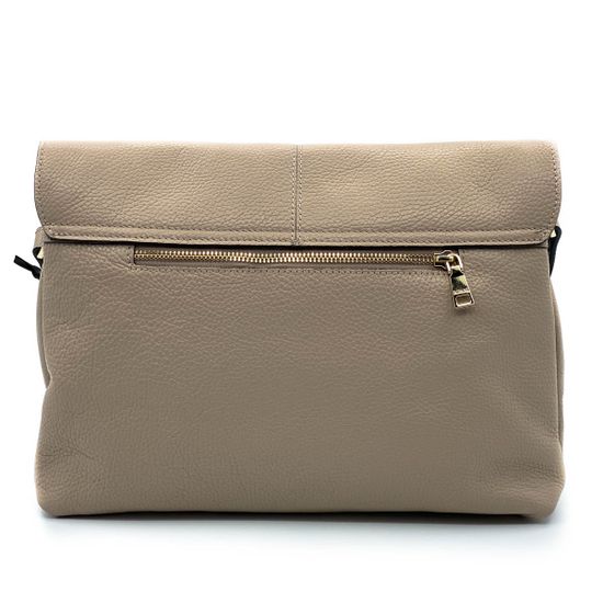 Сумка Ripani бежевая кожаная - фото 3, 