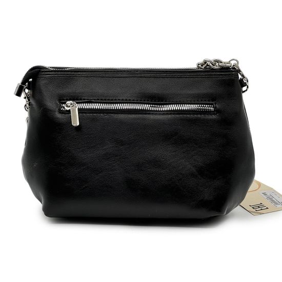 Сумка Marina Creazioni черная кожаная стеганая - фото 3, 