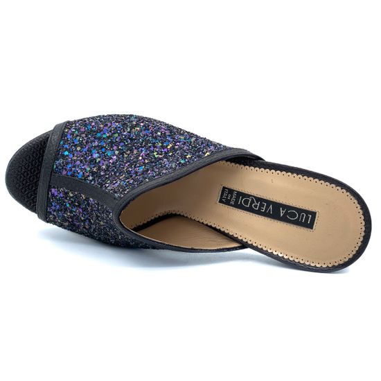 Сабо Luca Verdi синие - фото 5, 4564 LV