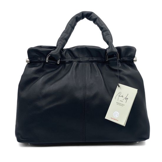 Сумка Renato Angi черная кожаная - фото 3, 