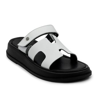 Сабо женские CV COVER белые кожаные - фото 2, 1623-2 COV BIANCO