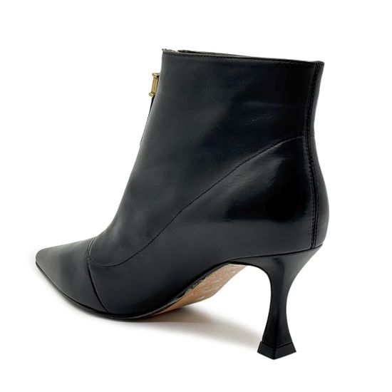 Ботильоны TUFFONI черные кожаные демисезонные - фото 3, 1422009LL TUF NERO