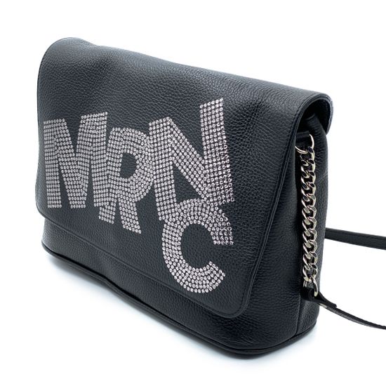 Сумка Marina Creazioni черная кожаная - фото 2, 