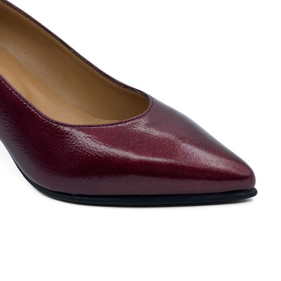 Туфли MOTCLE наплак темно-бордовый - фото 6, MOT2415 MOT KIRK OX