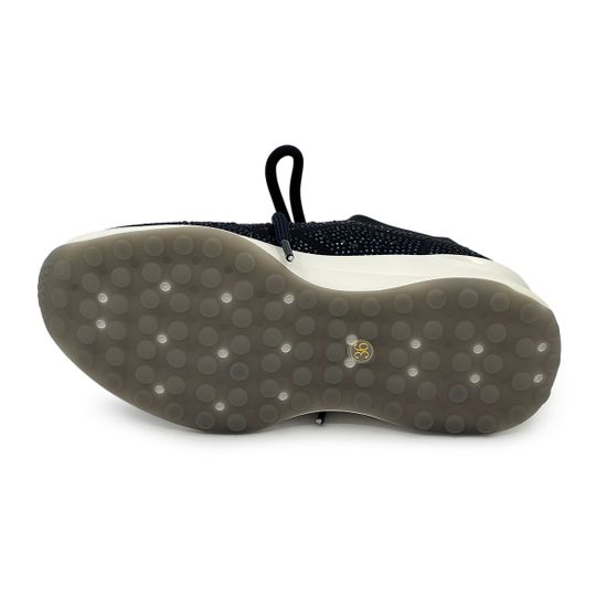 Кроссовки Francesco V синие текстильные со стразами - фото 4, T195 FV BLU