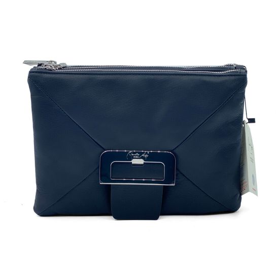 Сумка Renato Angi черная кожаная - фото 1, 