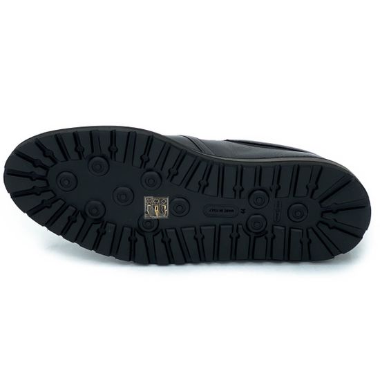 Слипоны Giampieronicola черные кожаные демисезонные - фото 4, 