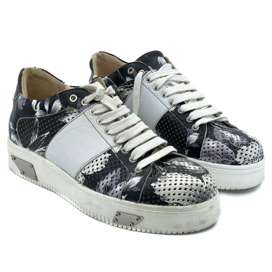 Кеды Mara черно-белые - фото 7, 