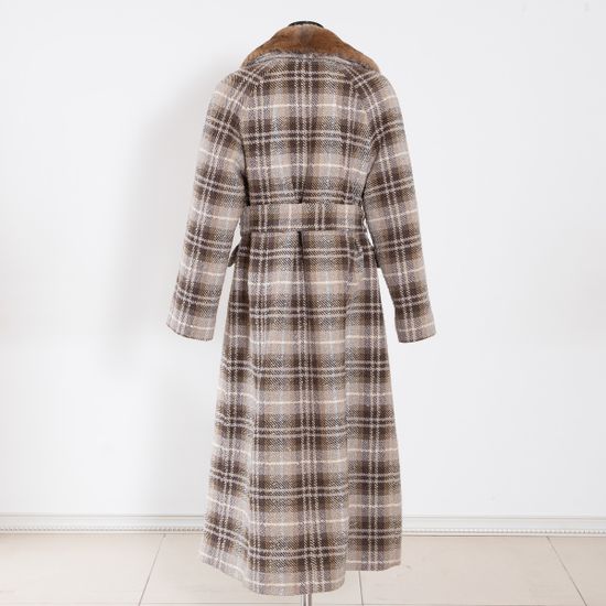 Пальто VOLPI в клетку - фото 2, 