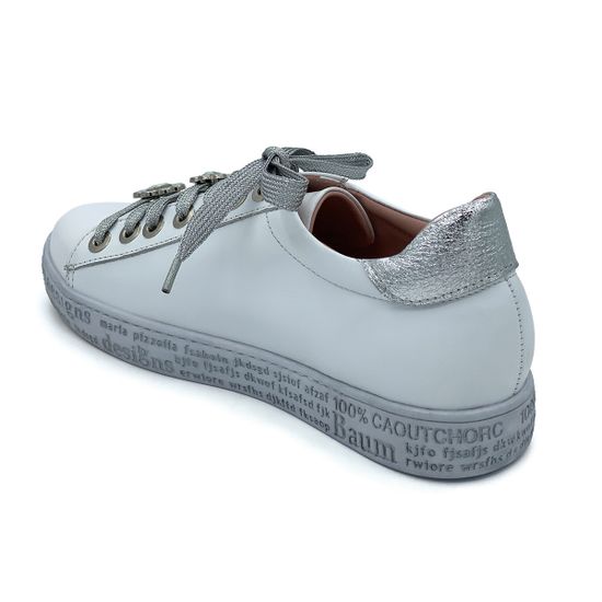 Кеды TUFFONI белые кожаные - фото 3, 