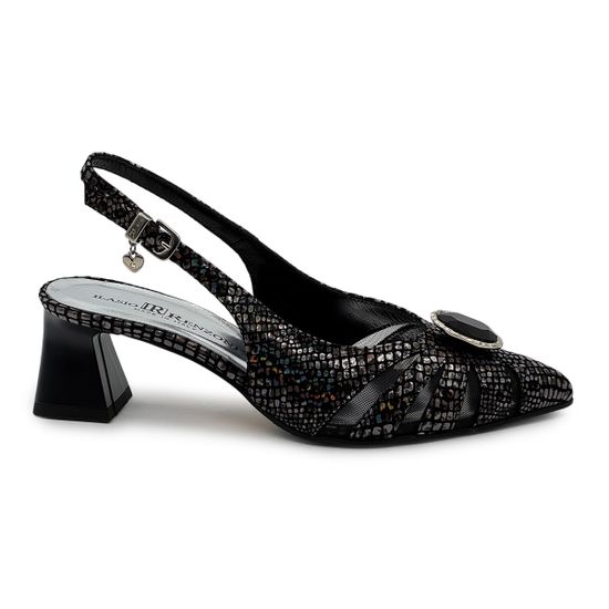 Туфли женские Ilasio Renzoni замшевые черные - фото 1, 8006 IR