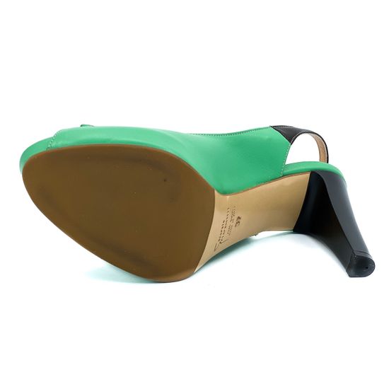 Босоножки Giorgio Piergentili зеленые - фото 4, 