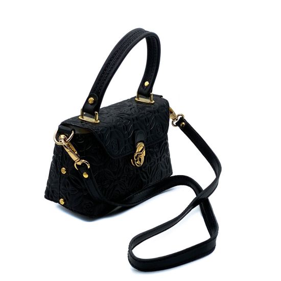 Сумка Marino Orlandi черная кожаная - фото 2, 