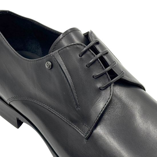 Туфли GIAMPIERONICOLA черные кожаные - фото 6, 45208 GPN