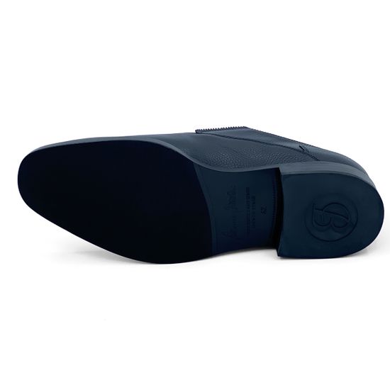 Туфли Bruno Antolini синие кожаные демисезонные - фото 4, 97870 BA BLU