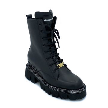 Ботинки Marcelo Lopez черные кожаные демисезонные - фото 2, ER11540 ML