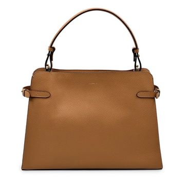 Сумка Loristella бежевая кожаная - фото 1, 3066D LS MANDORLA