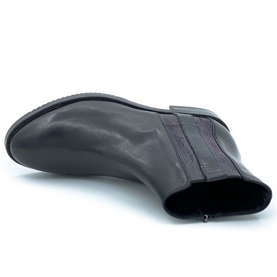 Ботинки Mot CLe черные кожаные демисезонные - фото 5, 