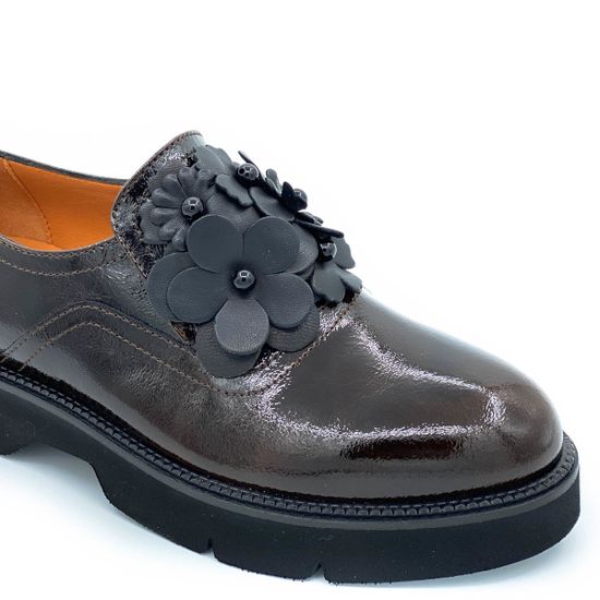 Полуботинки Donna Soft коричневые наплак демисезонные - фото 6, DS1005 DS SIENA