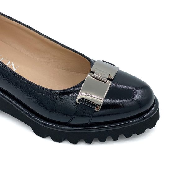 Туфли Kelton черные наплак - фото 6, AG2224 KEL