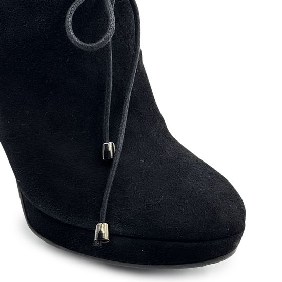 Полусапоги Ilian Fossa черные замшевые на меху - фото 5, 2022 FOS