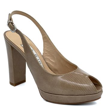 Босоножки Left&amp;Right бежевые из лакированной кожи - фото 2, Y107 LR